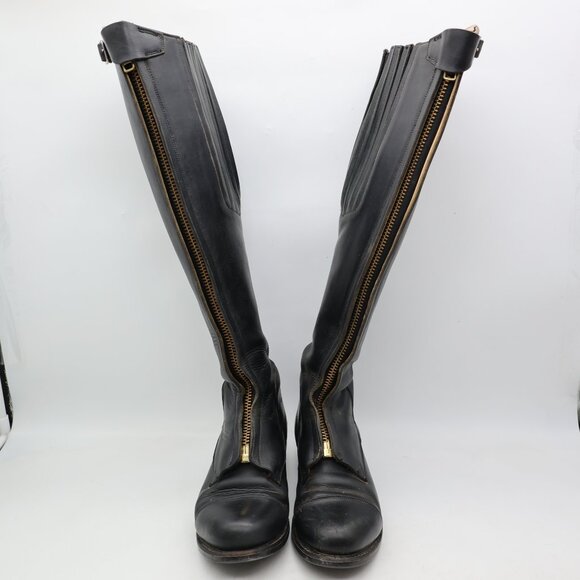 Custom Handmade Dehner Men10.5-11 police Trooper Motorcycle Patrol Boots Riding - Picture 2 of 12